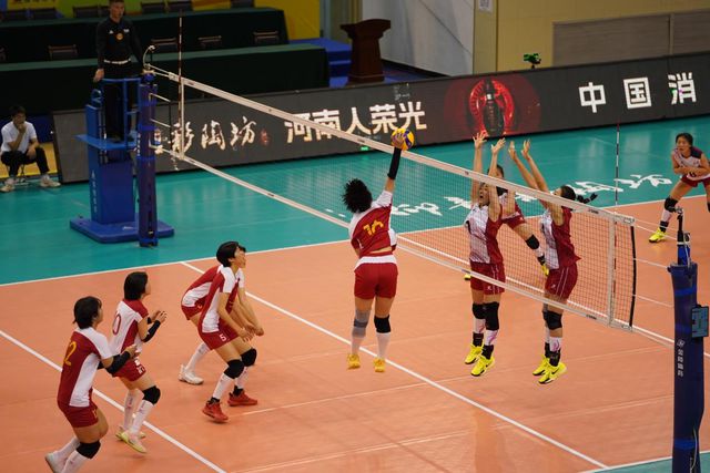 全运会资格赛丨U18女排C组、D组河南漯河开赛